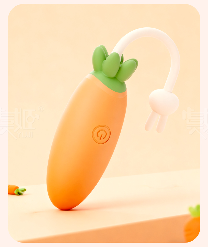 【女用器具】桃气萝卜跳蛋 虞姬（新品）204074