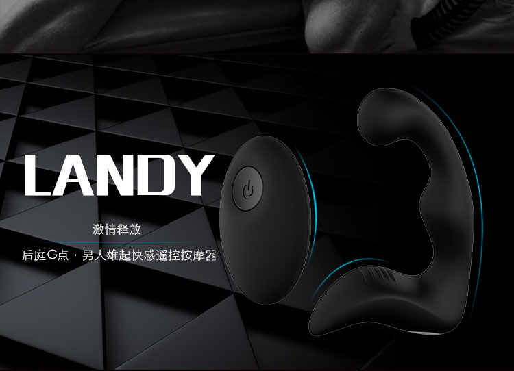 男用器具】男性肛塞前列腺按摩器（SHD-S010-2）LANDY蓝迪 斯汉德206015